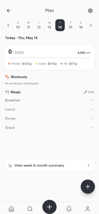 Reelwell daily plan and schedule